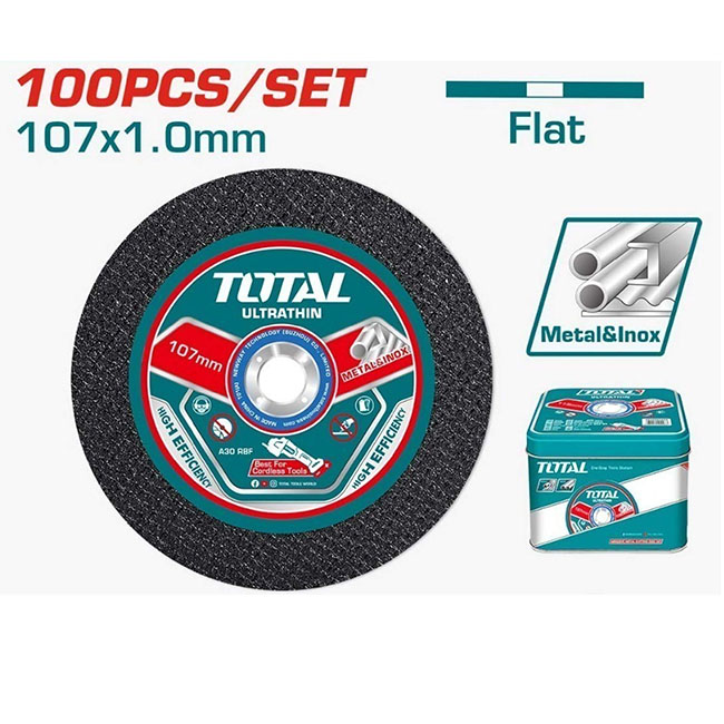 TOTAL 4″ Metal Cutting Disc (1.0mm)
