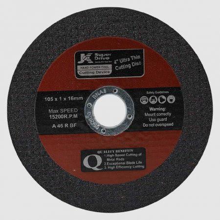 4″ Ultra Thin Black Cutting Disc