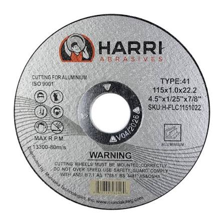 Cutting Disc, Aluminum Freehand Cut-off wheel - 4-1/2" x 0.04" x 7/8" - T41