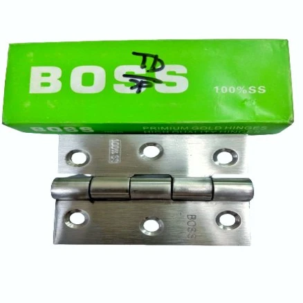 4 '' Inch Stainless Steel Boss Hinges for Doors : Simple Installation